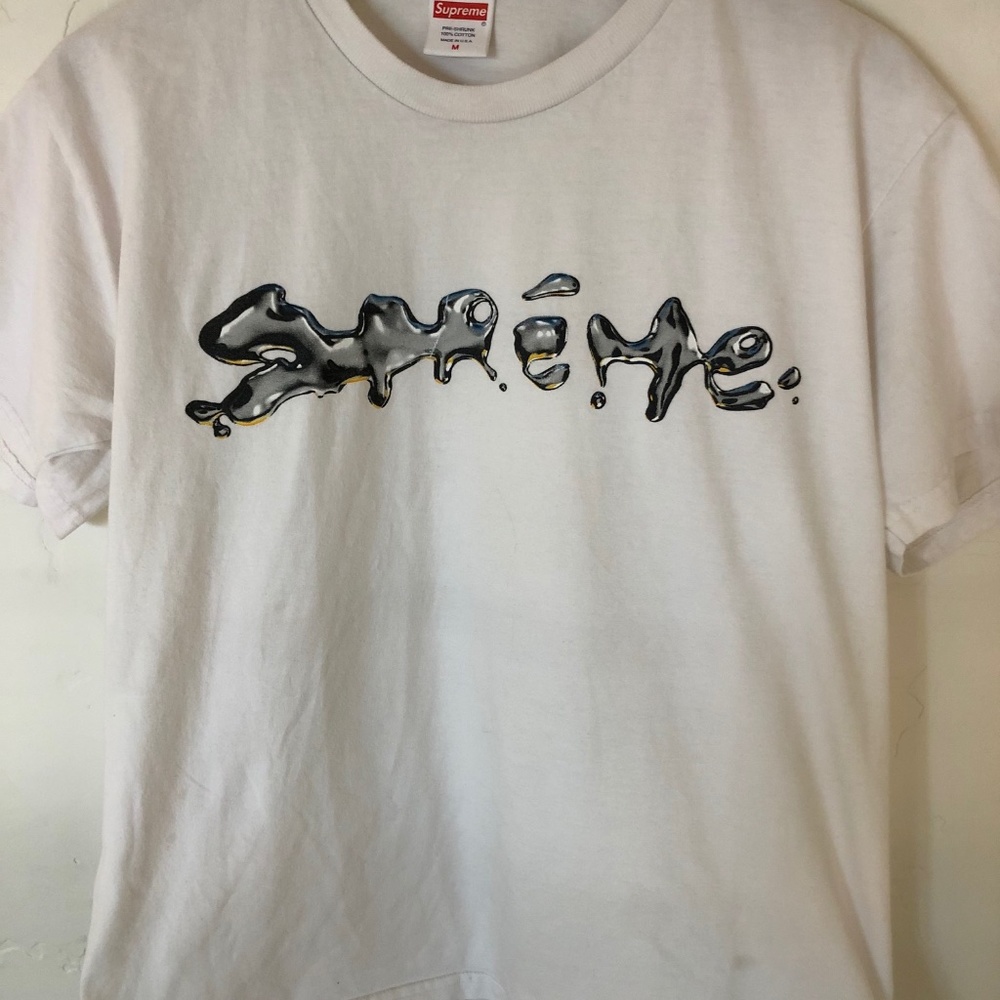 Supreme T Shirt Mercury Logo